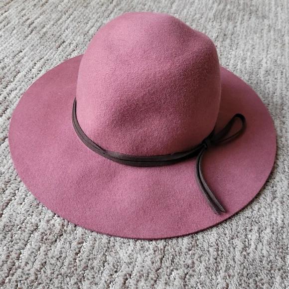 Women's Dusty Mauve Felt Hat - Picture 5 of 14